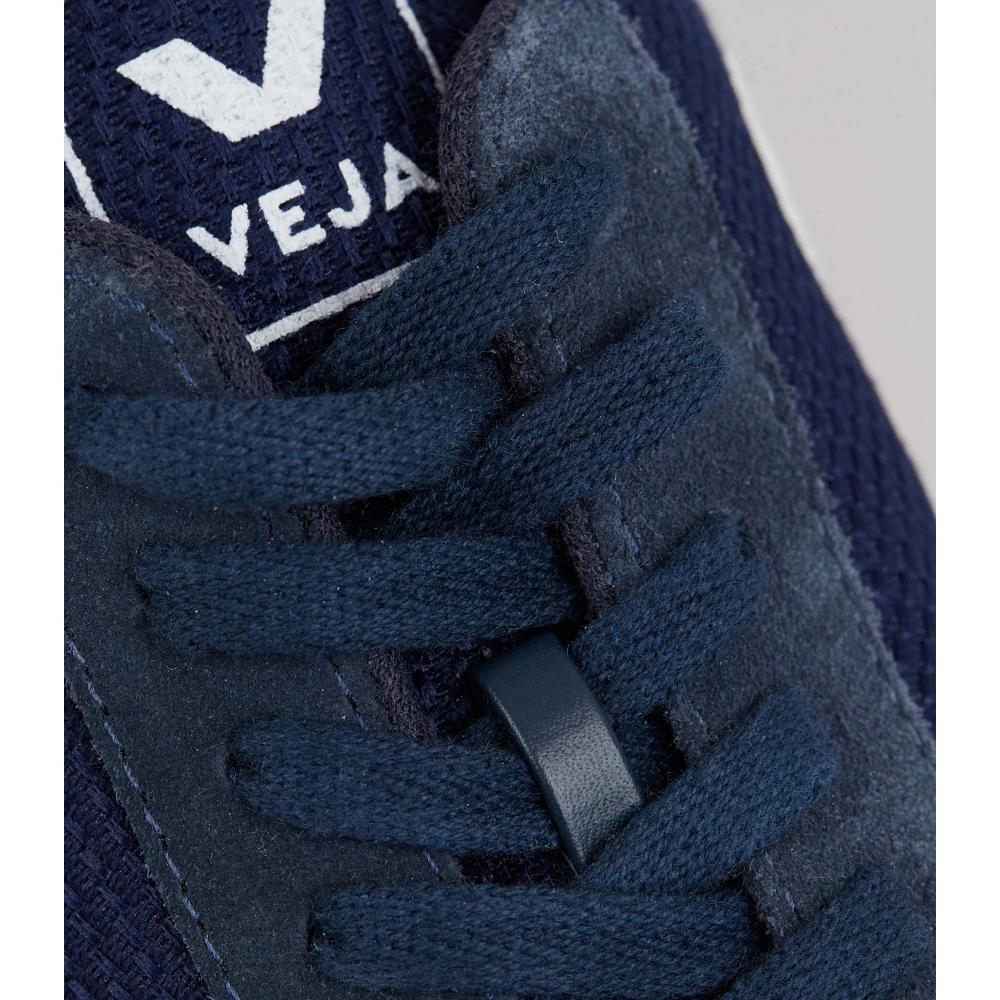 Veja LACES ORGANIC COTTON NAUTICO Schoenen Dames Blauw | BE 471PJJ